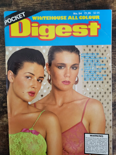 Whitehouse Pocket Digest Magazine No 54 Small Format